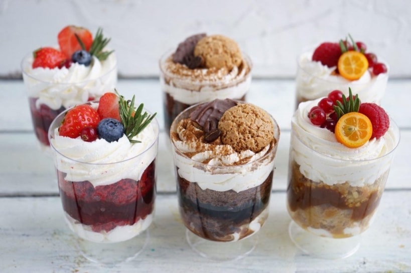 Десерты в стаканчиках рецепты с фото