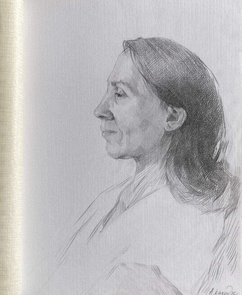 Портрет мами, автор Алевтина Кахідзе