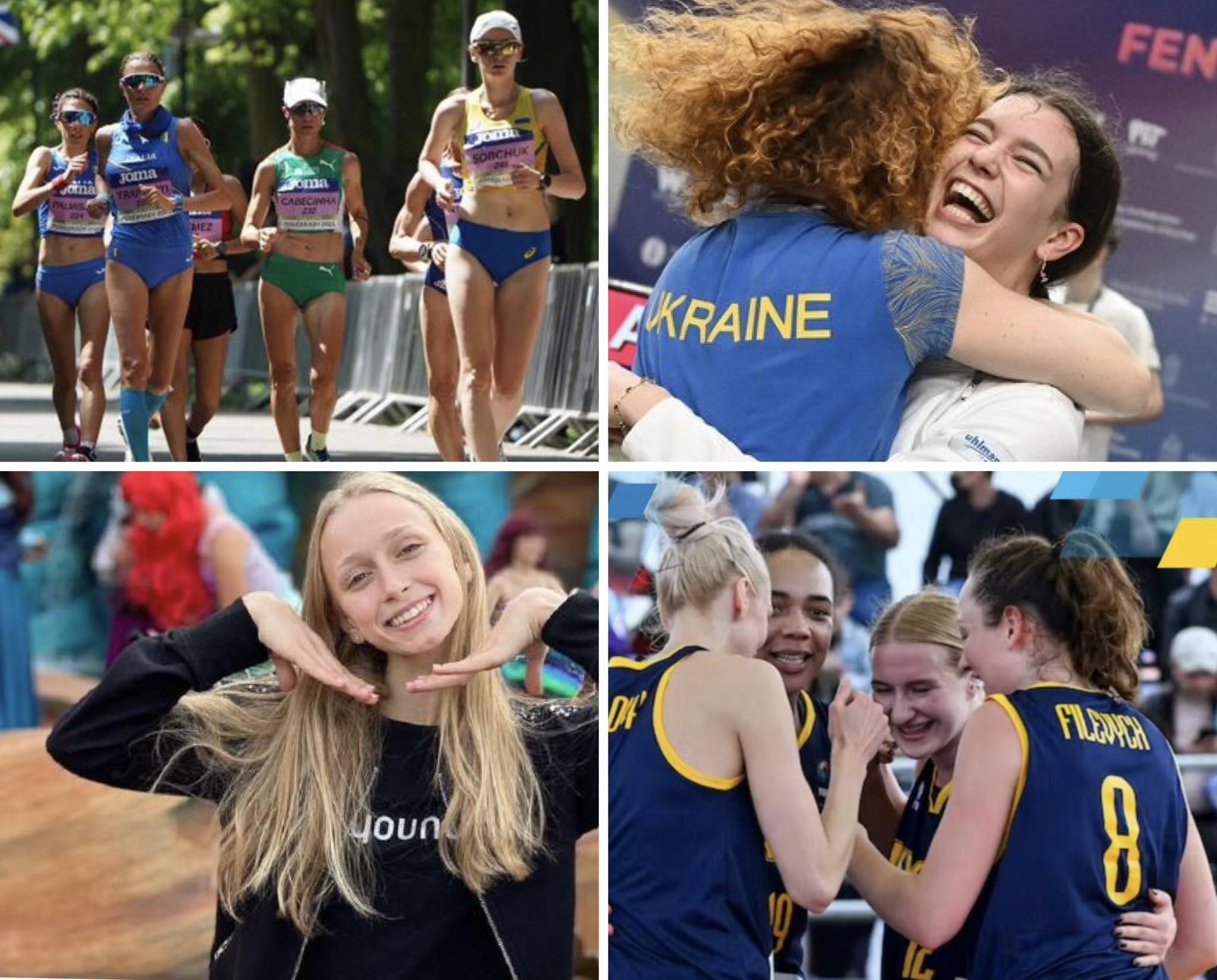 Українські спортсменки. Золоті медалі на міжнародному рівні - Українки