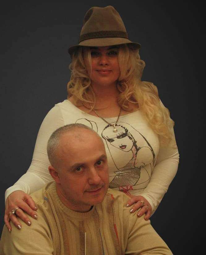 Вікторія Бондаренко з чоловіком