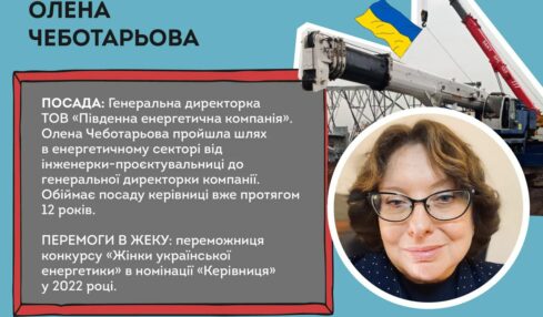 Олена Чеботарьова